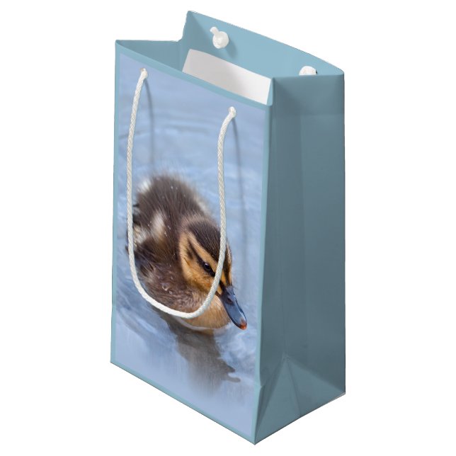 Sac cadeau de caneton nageur (Devant Angle)