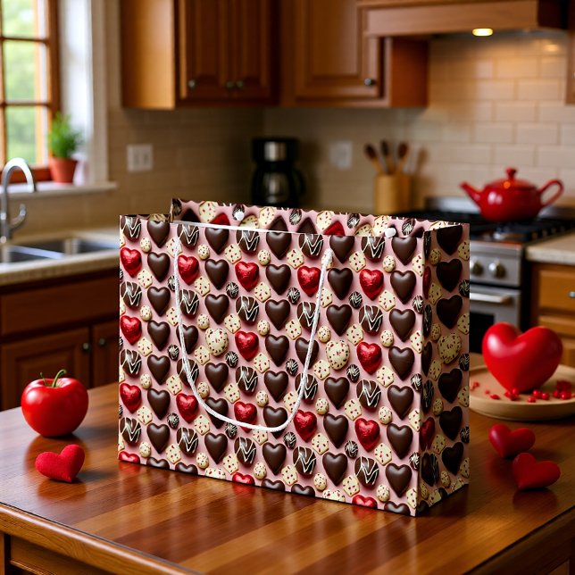 Sac Cadeau de coeurs en bonbons de la Saint-Valent (Créateur téléchargé)