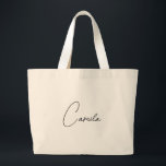 Sac cadeau de femme de chambre personnalisée avec<br><div class="desc">Sac cadeau de femme de chambre personnalisée avec charme,  Sac cadeau de nom personnalisé,  sac fourre-tout de plage,  Sac de fête de la Bachelorette,  Proposition de femme de chambre cadeau,  Sac de plage</div>