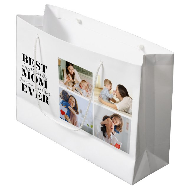 Sac cadeau de fête des mères magnifique (Devant Angle)