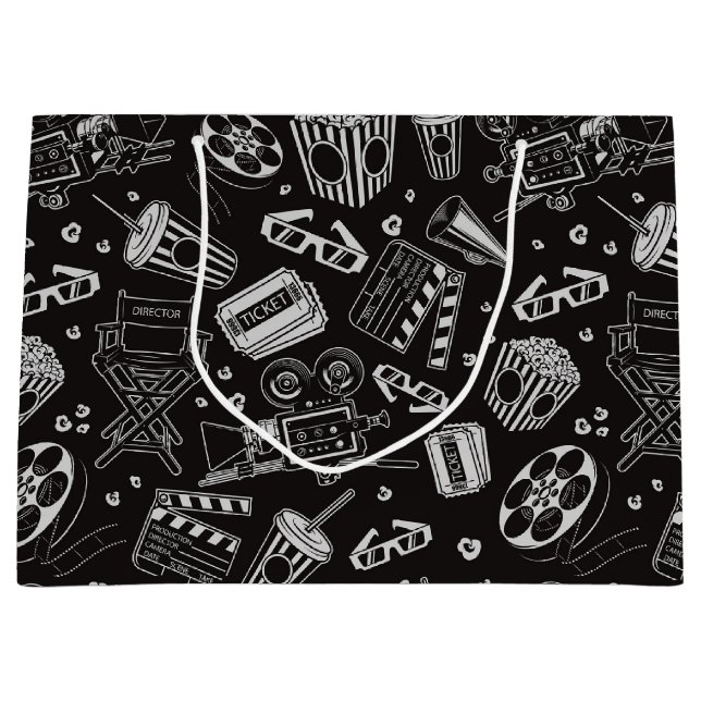 Sac cadeau de films de cinéma (Devant)