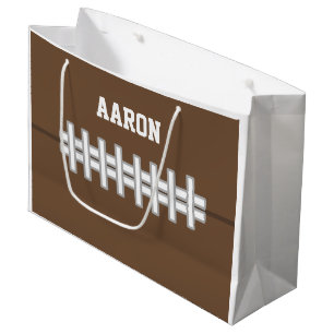 Sac cadeau de football personnalisé
