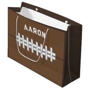 Sac cadeau de football sportif personnalisé