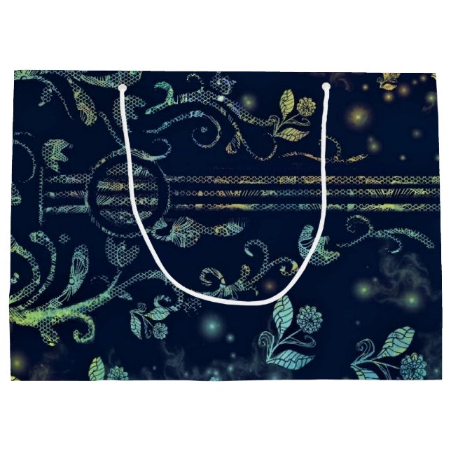 Sac cadeau de guitare musicale (Dos)