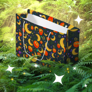 Sac cadeau de Halloween coloré