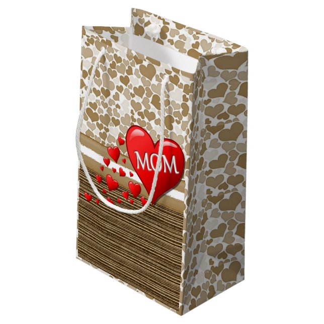 Sac cadeau de la fête des mères (Dos Angle)