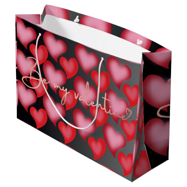 Sac cadeau de la Saint-Valentin (Dos Angle)