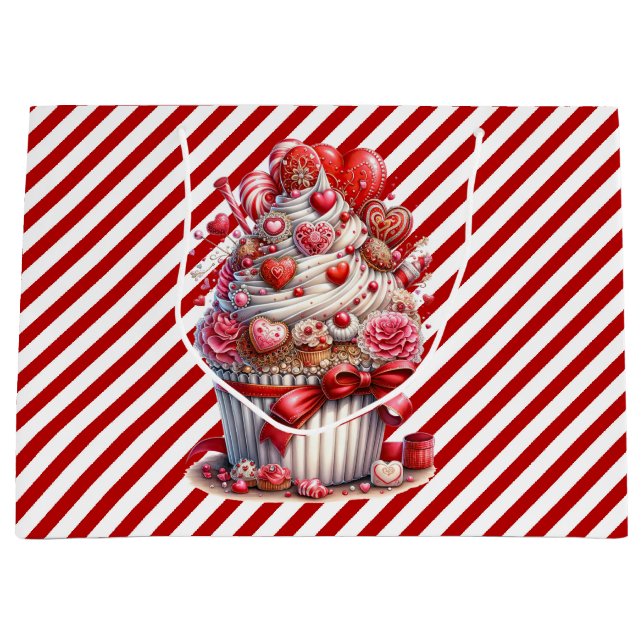 Sac cadeau de la Saint-Valentin doux (Devant)