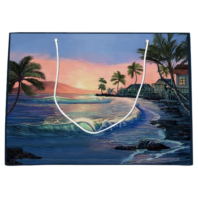 Sac cadeau de la ville historique de Lahaina (Devant)