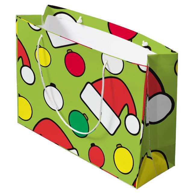sac cadeau de Noël (Dos Angle)