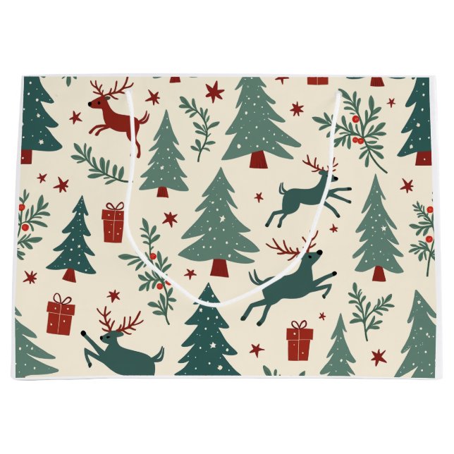 Sac cadeau de Noël (Devant)