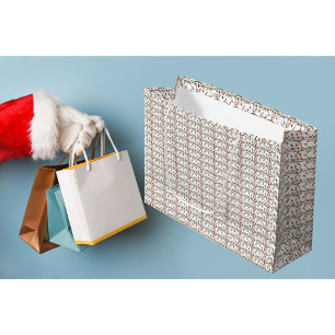 Sac cadeau de Noël aux colibris