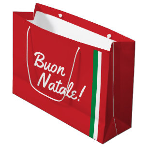 Sac cadeau de Noël italien