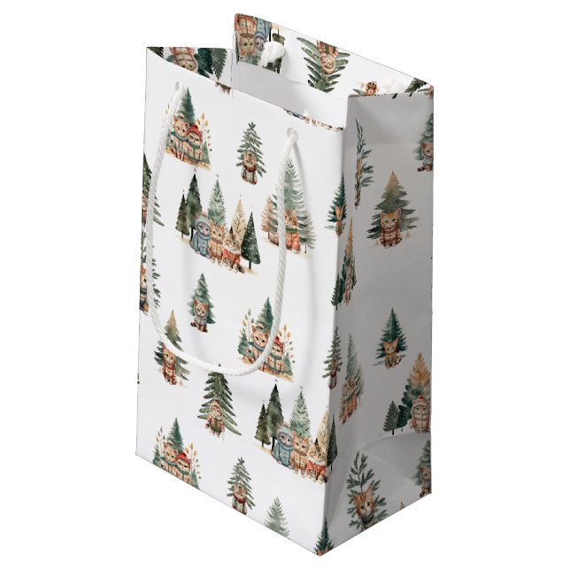 Sac Cadeau de Noël pour Chat (Dos Angle)