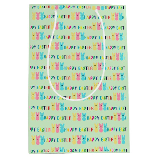 Sac cadeau de Pâques - Conception festive et color (Devant)