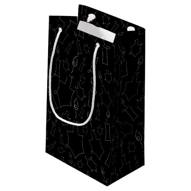 Sac cadeau de petite taille Chanukah (Dos Angle)