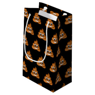 Sac cadeau de Poop Emoji souriant