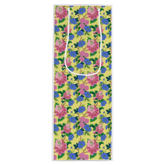 Sac cadeau de Preppy Chinoiserie Floral (Devant)