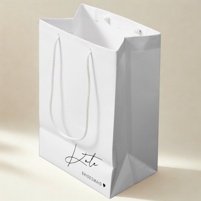 Sac cadeau de proposition simple moderne de servan (Créateur téléchargé)