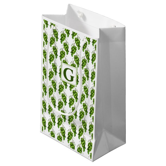Sac cadeau de raisins (Devant Angle)