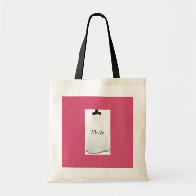 Sac Cadeau de Robe de Mariée pour la Mariée (Devant)