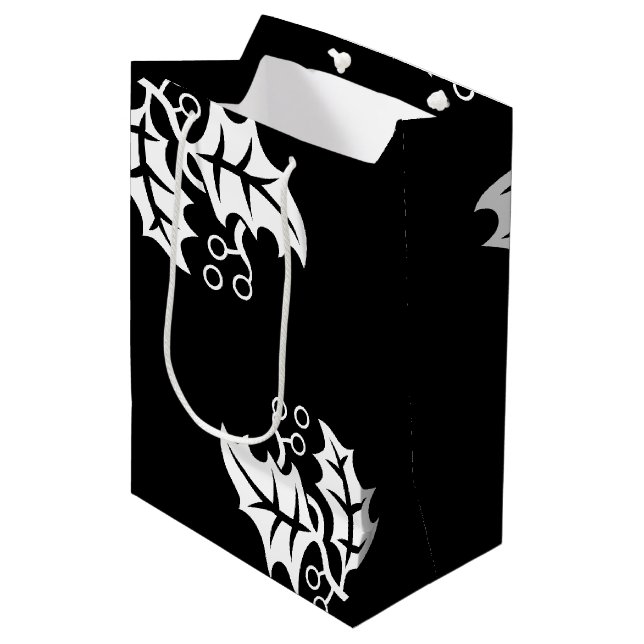 Sac cadeau de vacances Holly (Devant Angle)