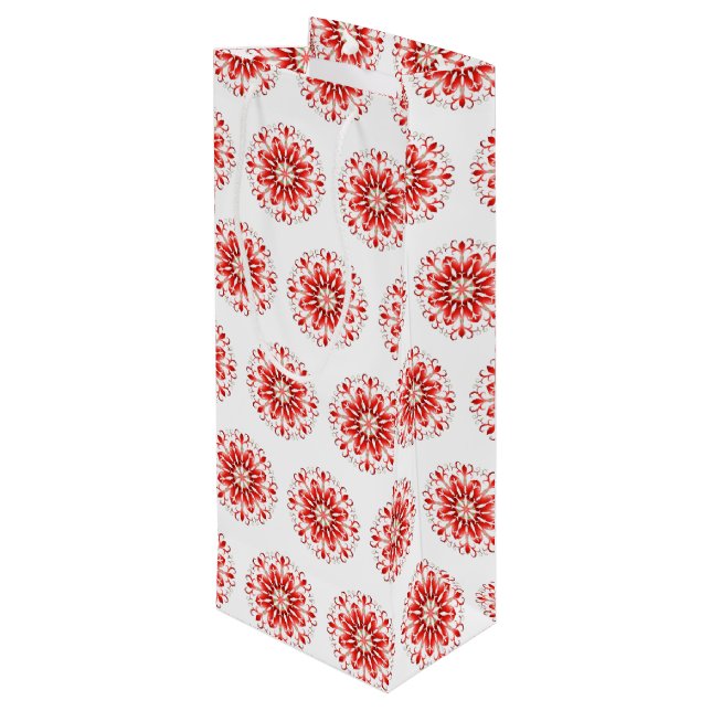 Sac cadeau de vacances Snowflake (Dos Angle)