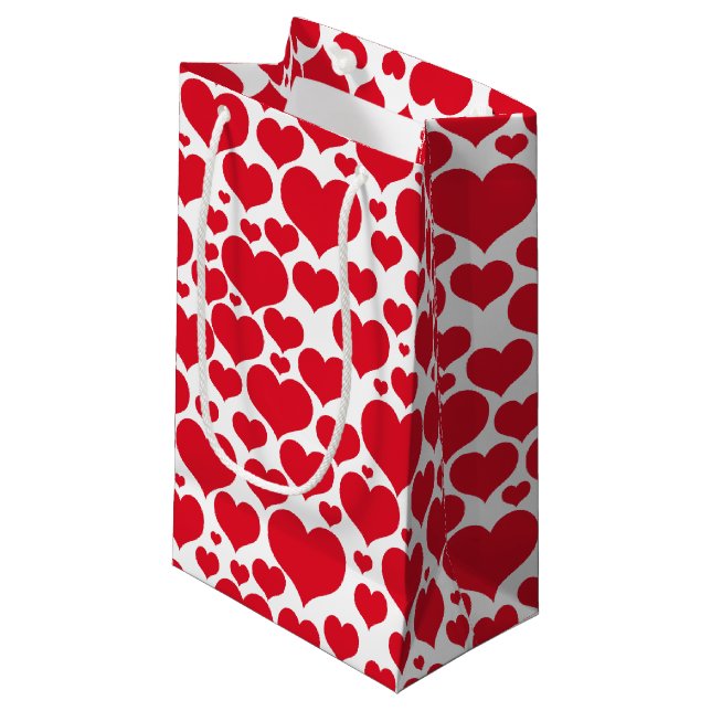 Sac cadeau de Valentine (Devant Angle)