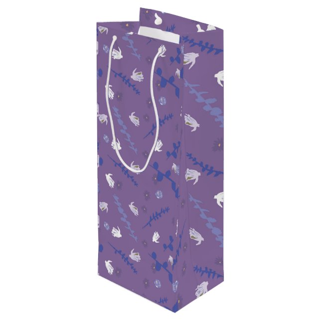 Sac cadeau de vin (Dos Angle)