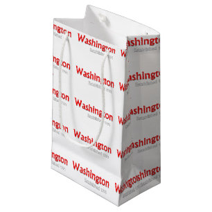 Sac cadeau de Washington, petit lustré