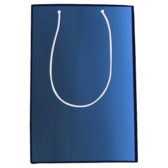 Sac cadeau Denim Blues (Devant)