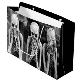 Sac cadeau d'Halloween effrayant