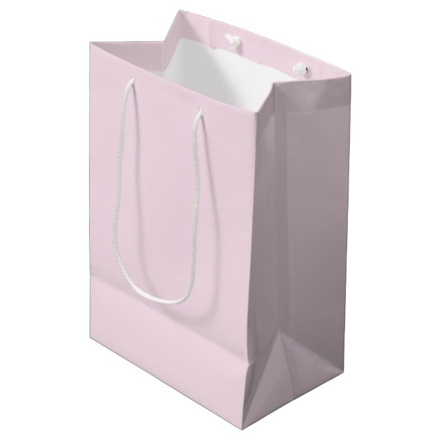 Sac cadeau doux et rose mellow (Devant Angle)
