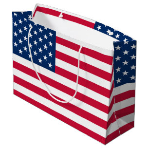 Sac cadeau drapeau américain Patriotic