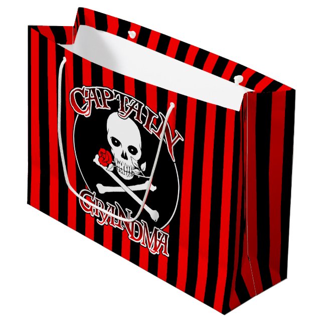 Sac cadeau du capitaine Grandma (Devant Angle)