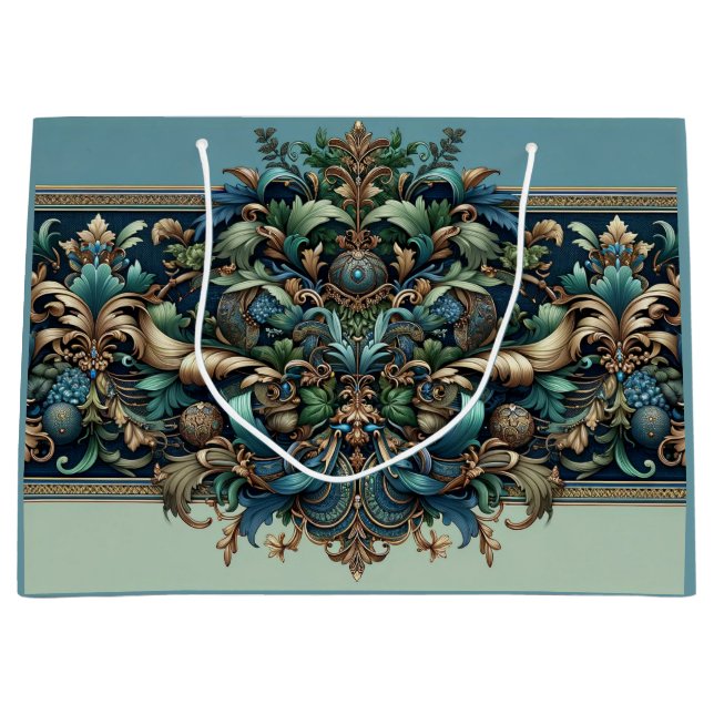 Sac cadeau élégant et festif (Devant)