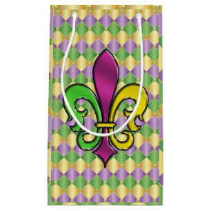 Sac cadeau élégant Fleur De Lis Mardi Gras