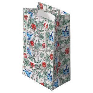 Sac Cadeau Escalade Rose & Petit Oiseau, William Morris Small