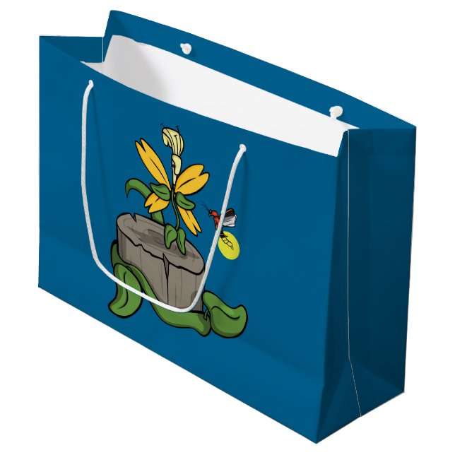 Sac cadeau été pour le printemps (Devant Angle)
