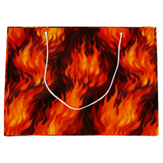 Sac cadeau Feu Flamme