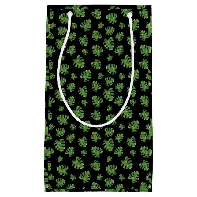 Sac cadeau feuille de Monstera (Devant)