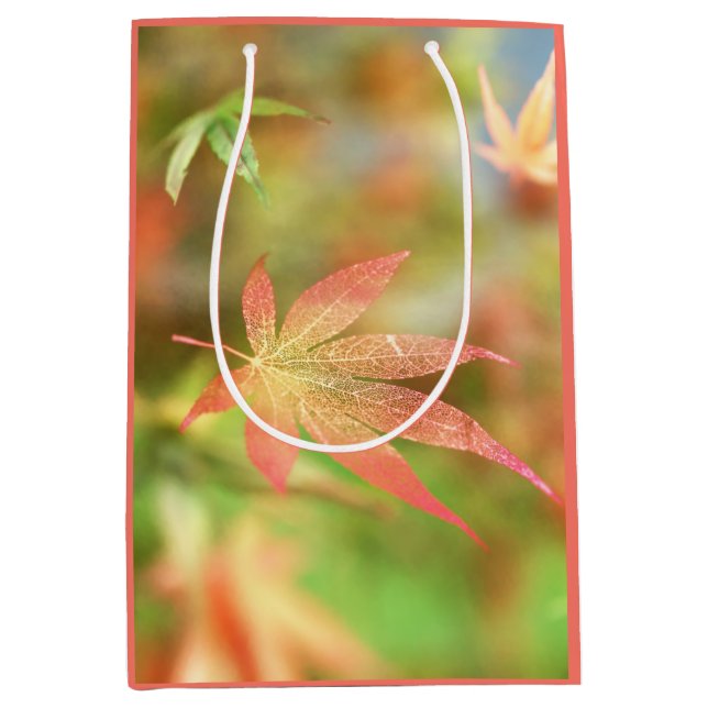 Sac cadeau Filigree automne (Devant)