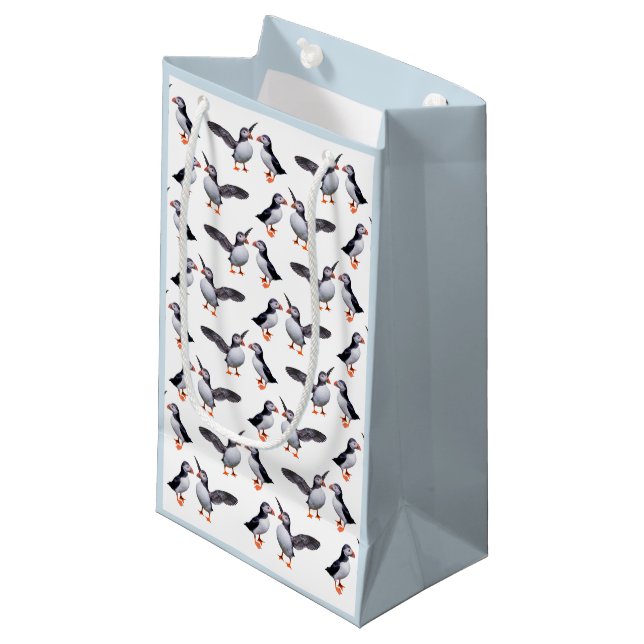 Sac cadeau français Puffin (Devant Angle)