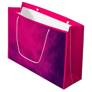 Sac cadeau Fuchsia Purple Cloud - Personnalisable