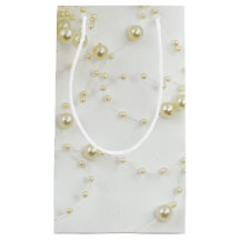 Sac cadeau Golden Pearls