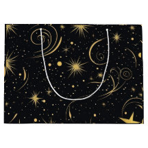 Sac cadeau Golden Star