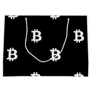 Sac cadeau grand format Bitcoin B Cool