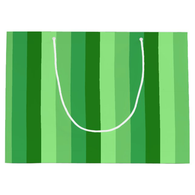 Sac Cadeau Grand Herbe Verte (Devant)