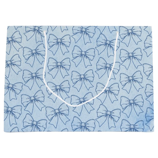 Sac Cadeau Grand Noué (Devant)