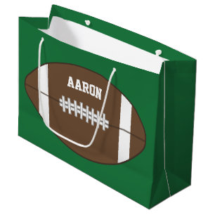 Sac Cadeau Grand Personnalisé Sports de Football